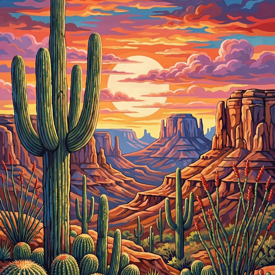 Canyon Sunset Escape