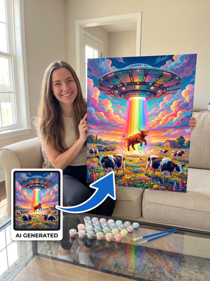 Design Your Own Paint by Number with AI