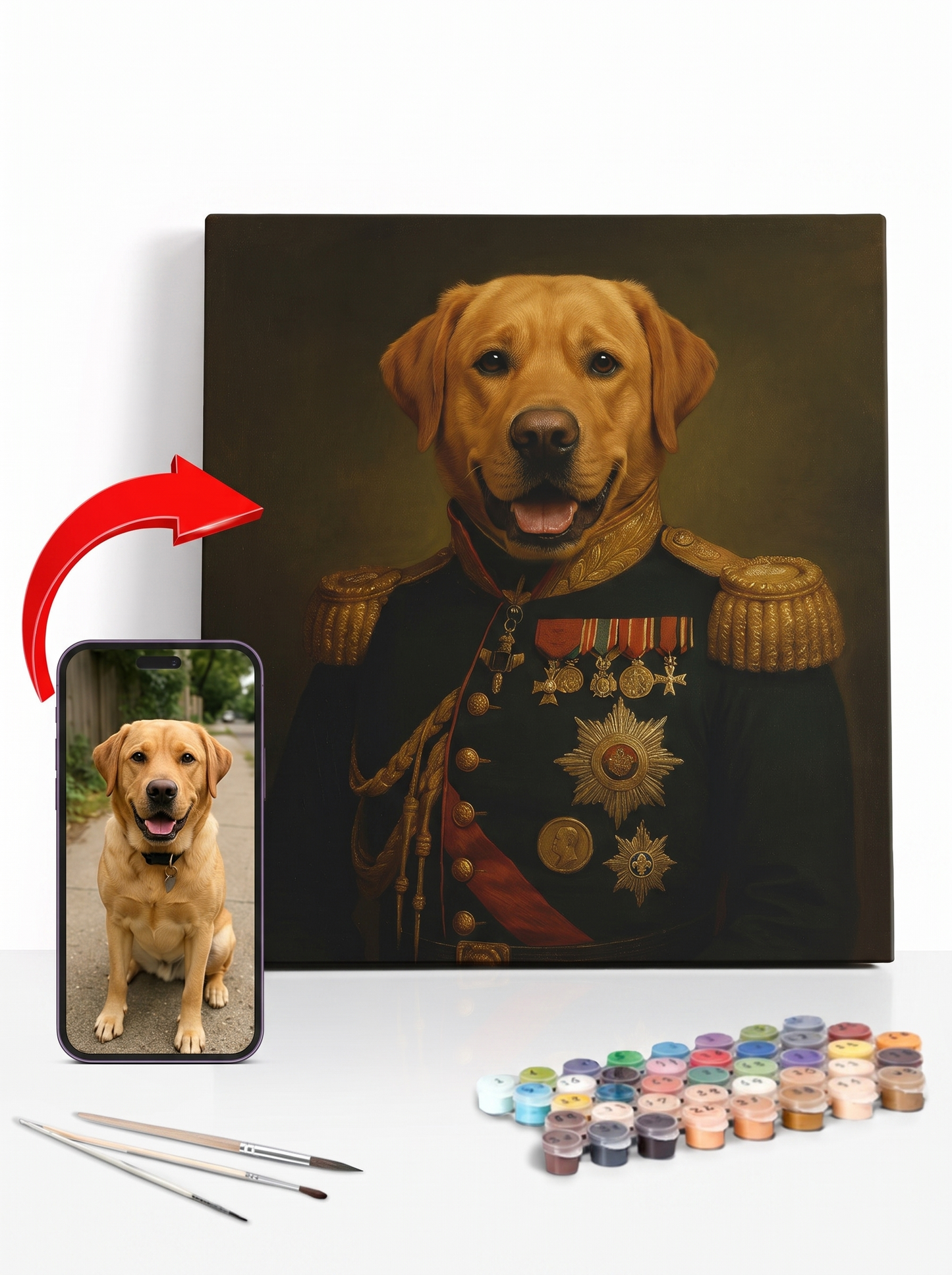 Pet Custom Paint by Numbers (Style IV)