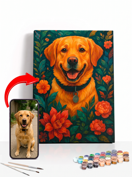 Pet Custom Paint by Numbers (Style III)