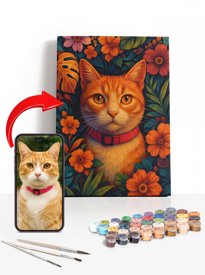 Pet Custom Paint by Numbers (Style II)