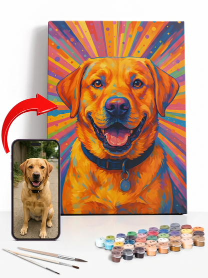 Pet Custom Paint by Numbers (Style I)