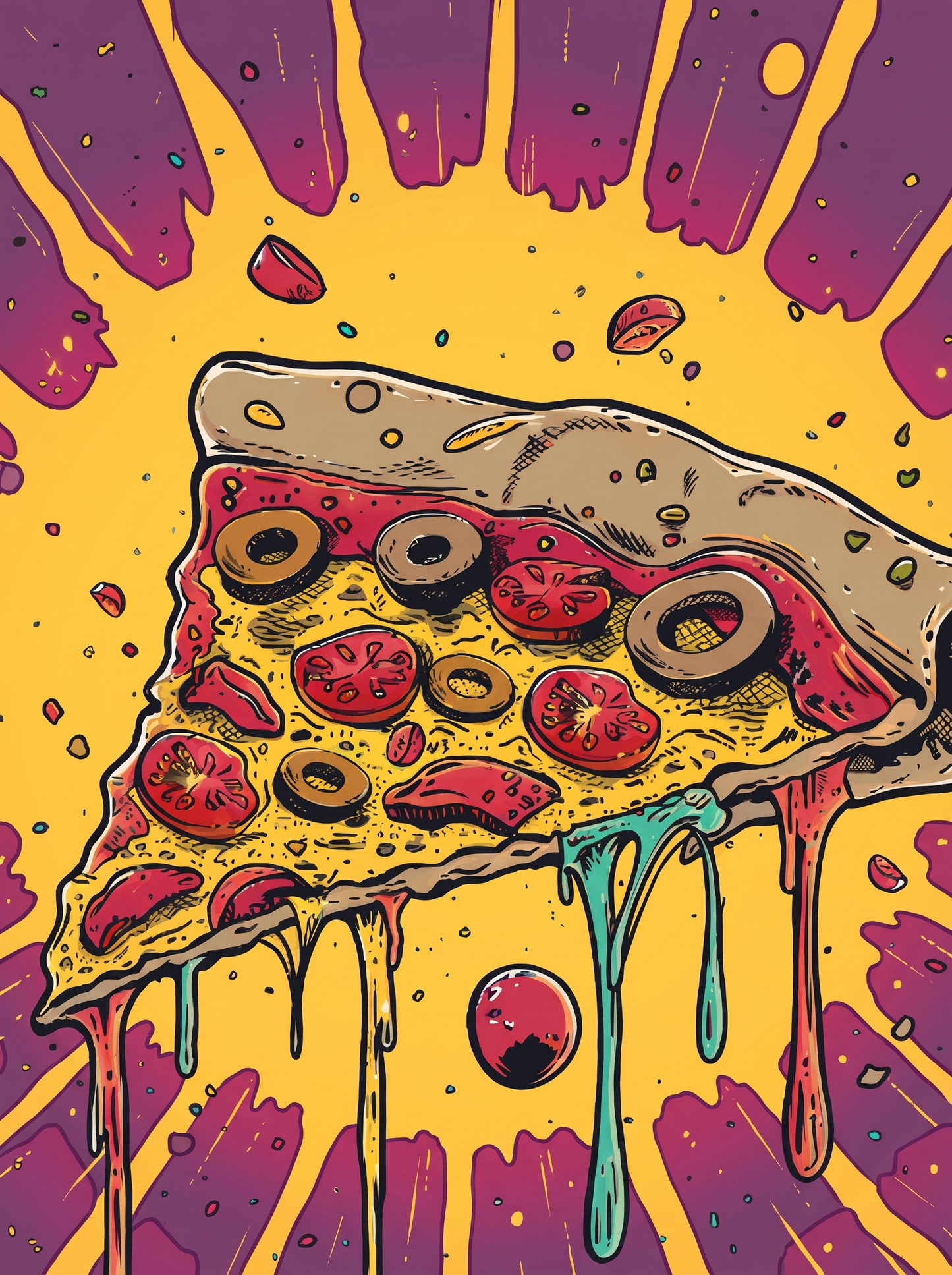 Pizza Power (Paint by Numbers)