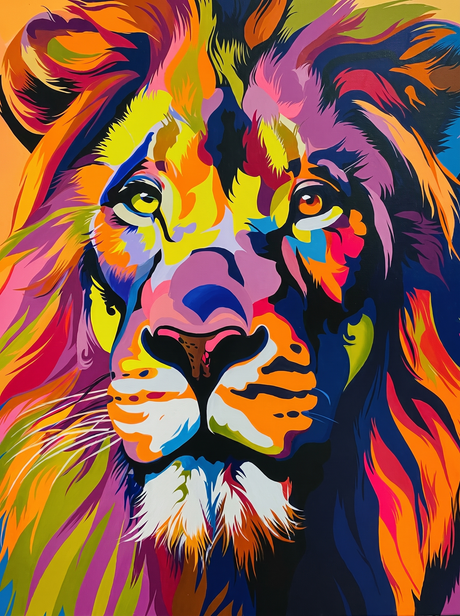 Jungle King (Paint by Numbers)