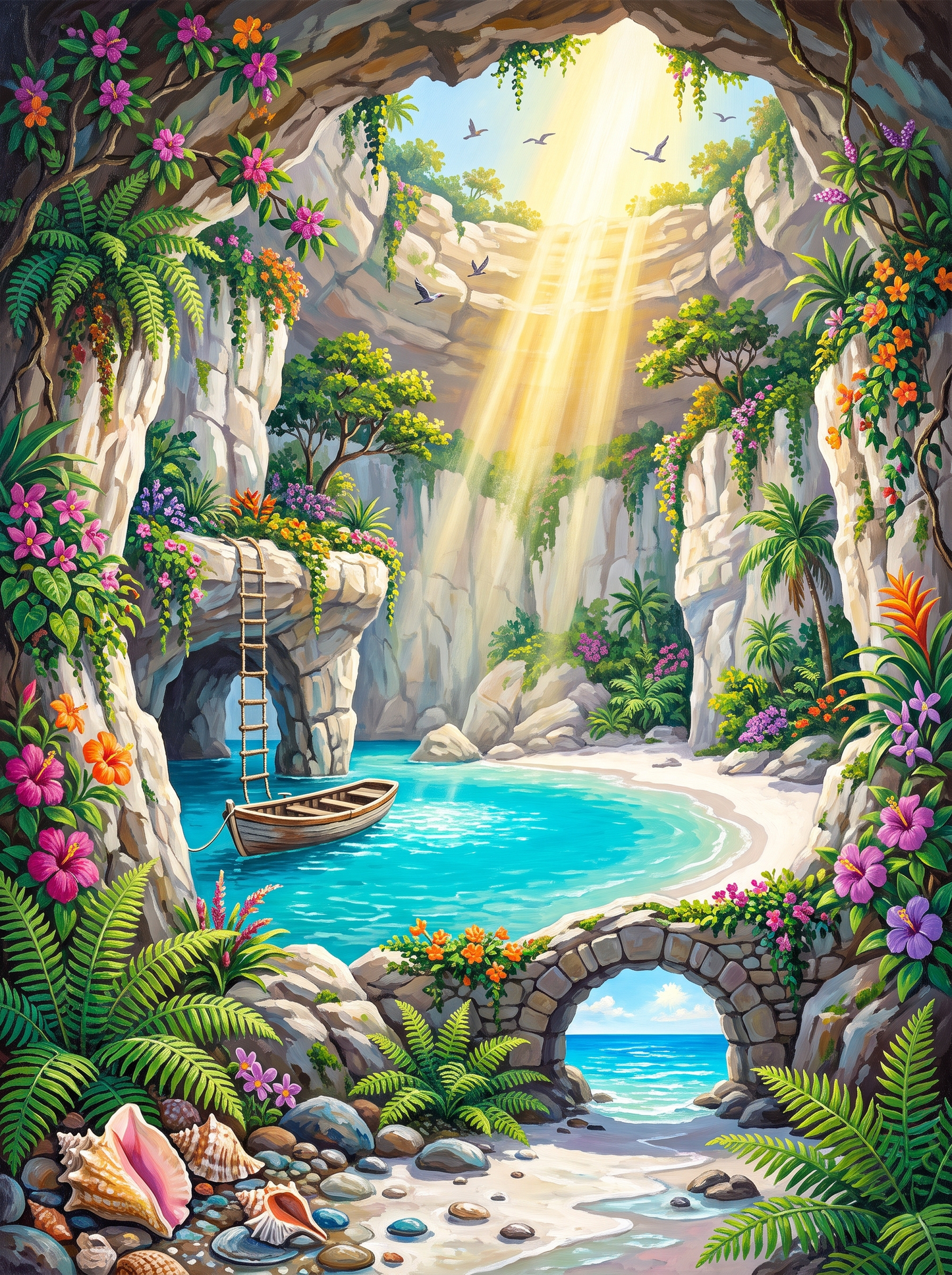 Hidden Lagoon Cave