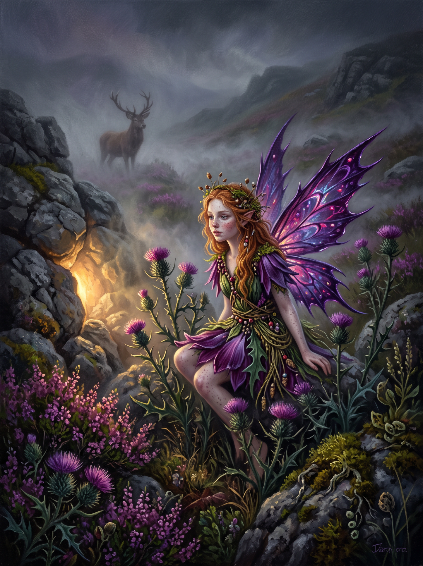 Highland Thistle Fairy
