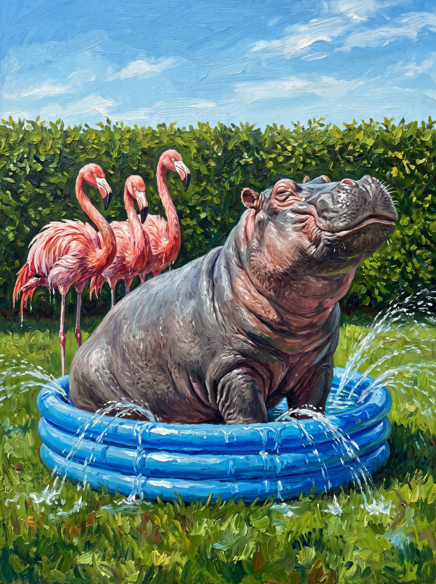 Hippo Paddling Pool