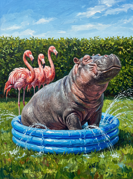 Hippo Paddling Pool