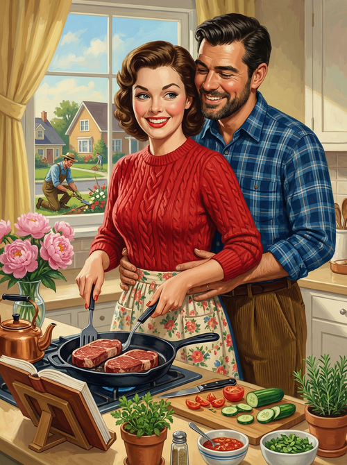 He Helps by Watching (100 Color Diamond Painting)