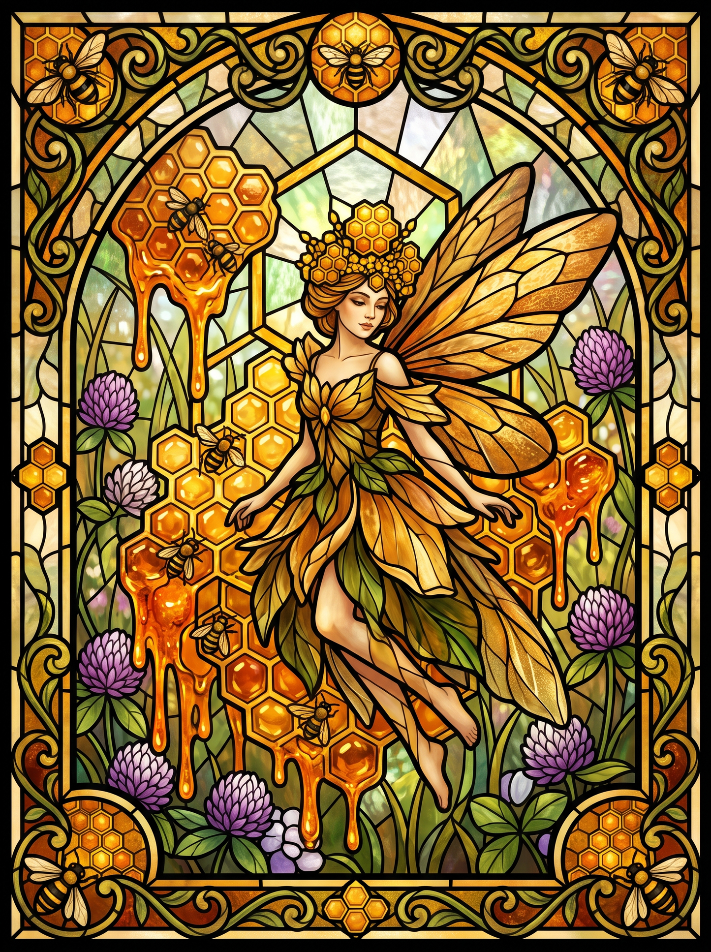 Honeycomb Crown Fairy