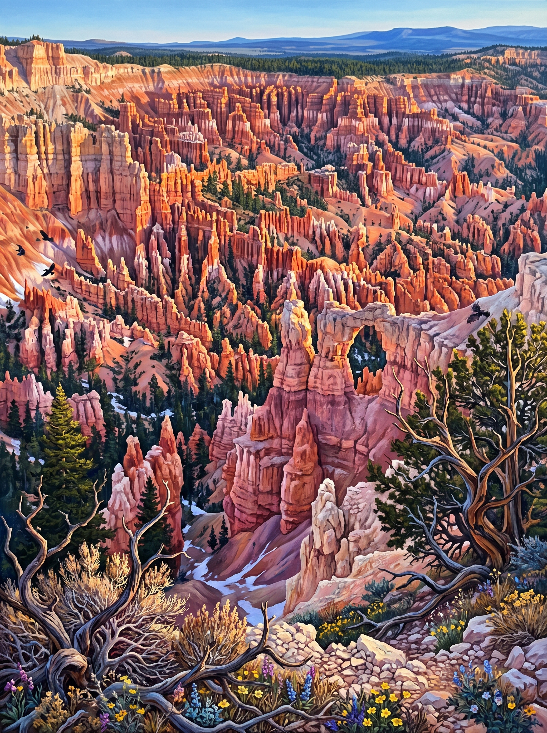 Hoodoo Amphitheatre Dawn