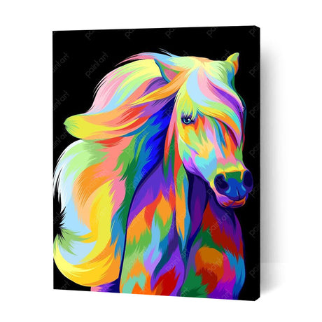 Psychedelic Horse (Diamond Painting) Diamond Painting kit