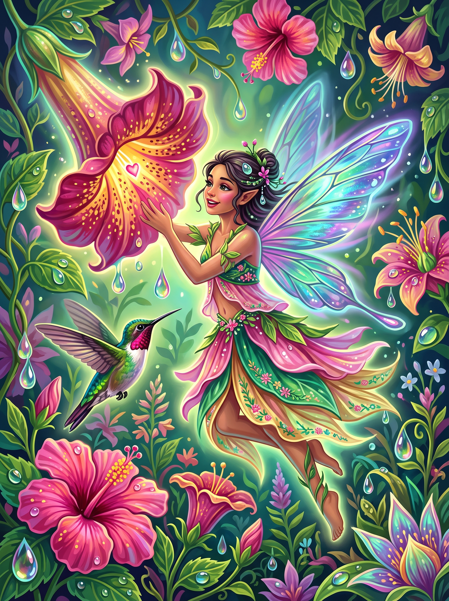 Hummingbird Fairy
