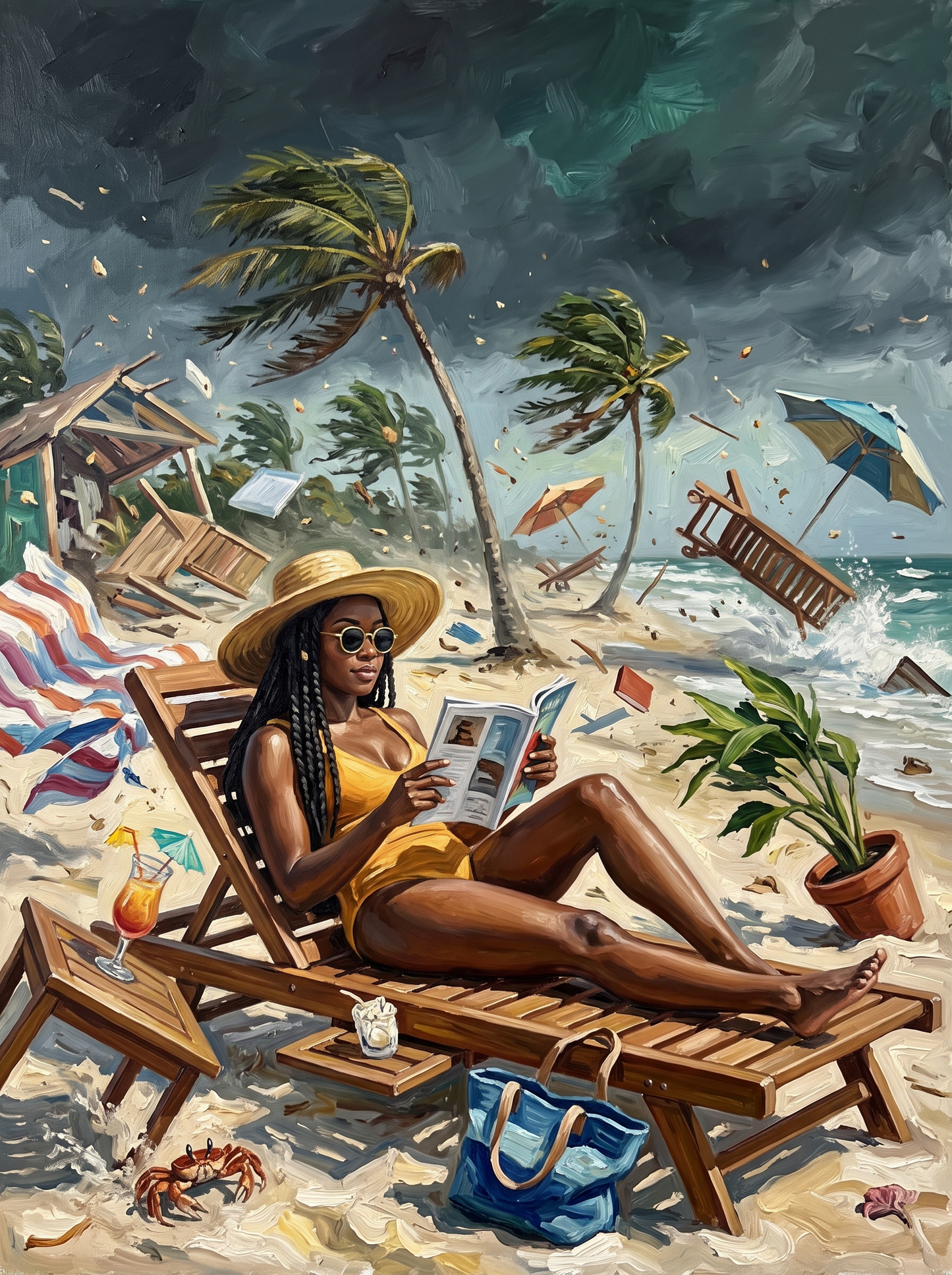 Hurricane on the Beach