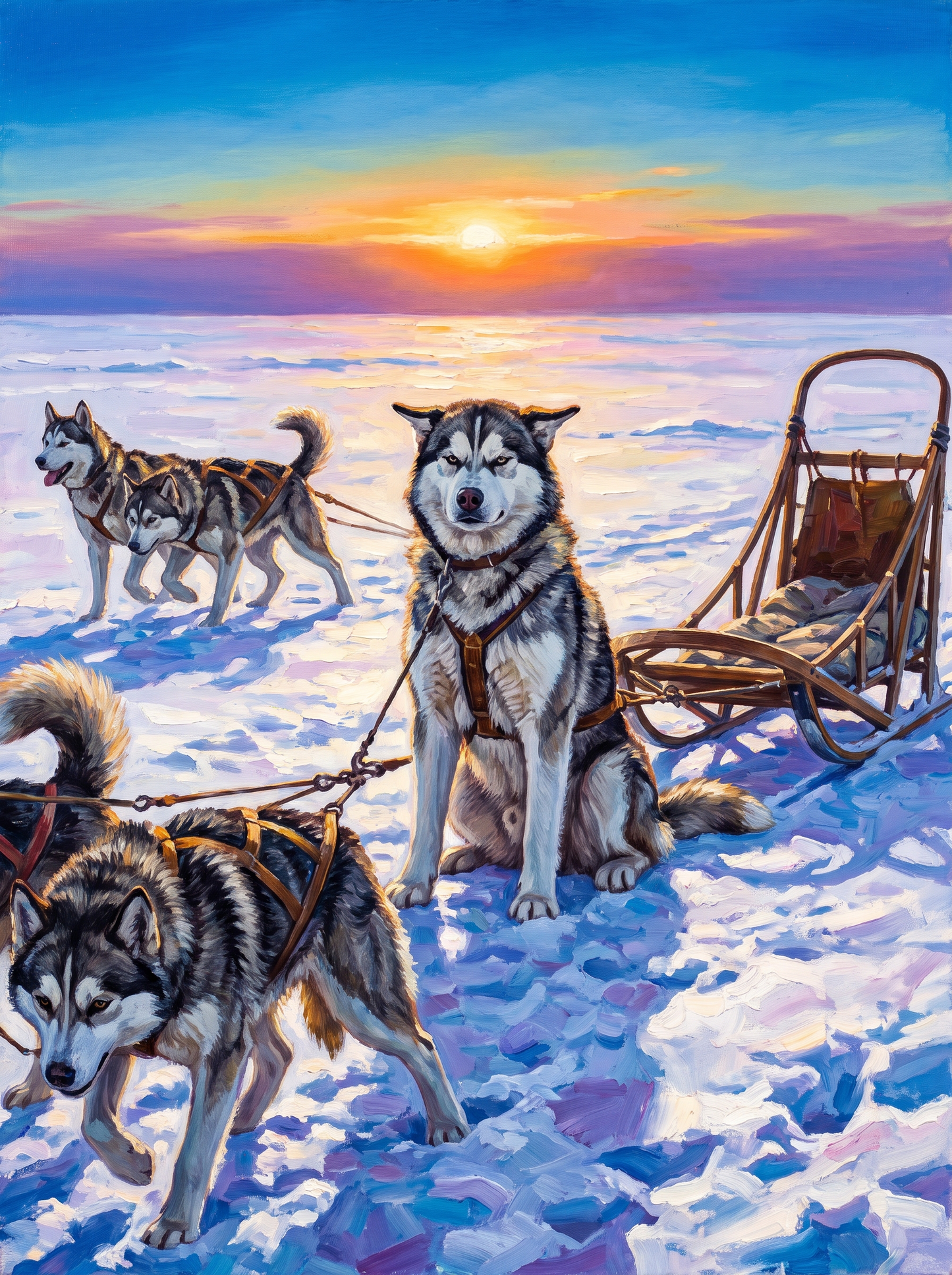 Husky on Strike