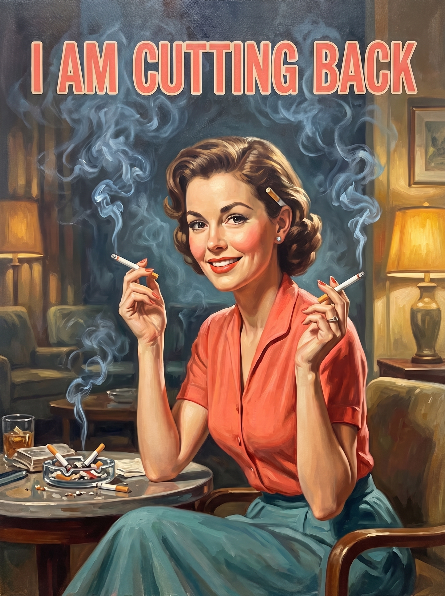I Am Cutting Back, The Ashtray