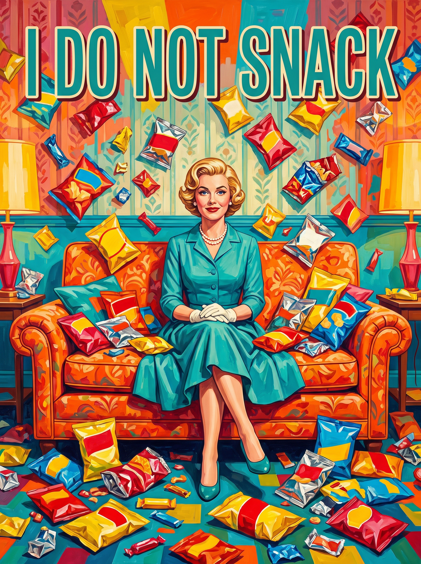 I Do Not Snack, The Crisp Sofa