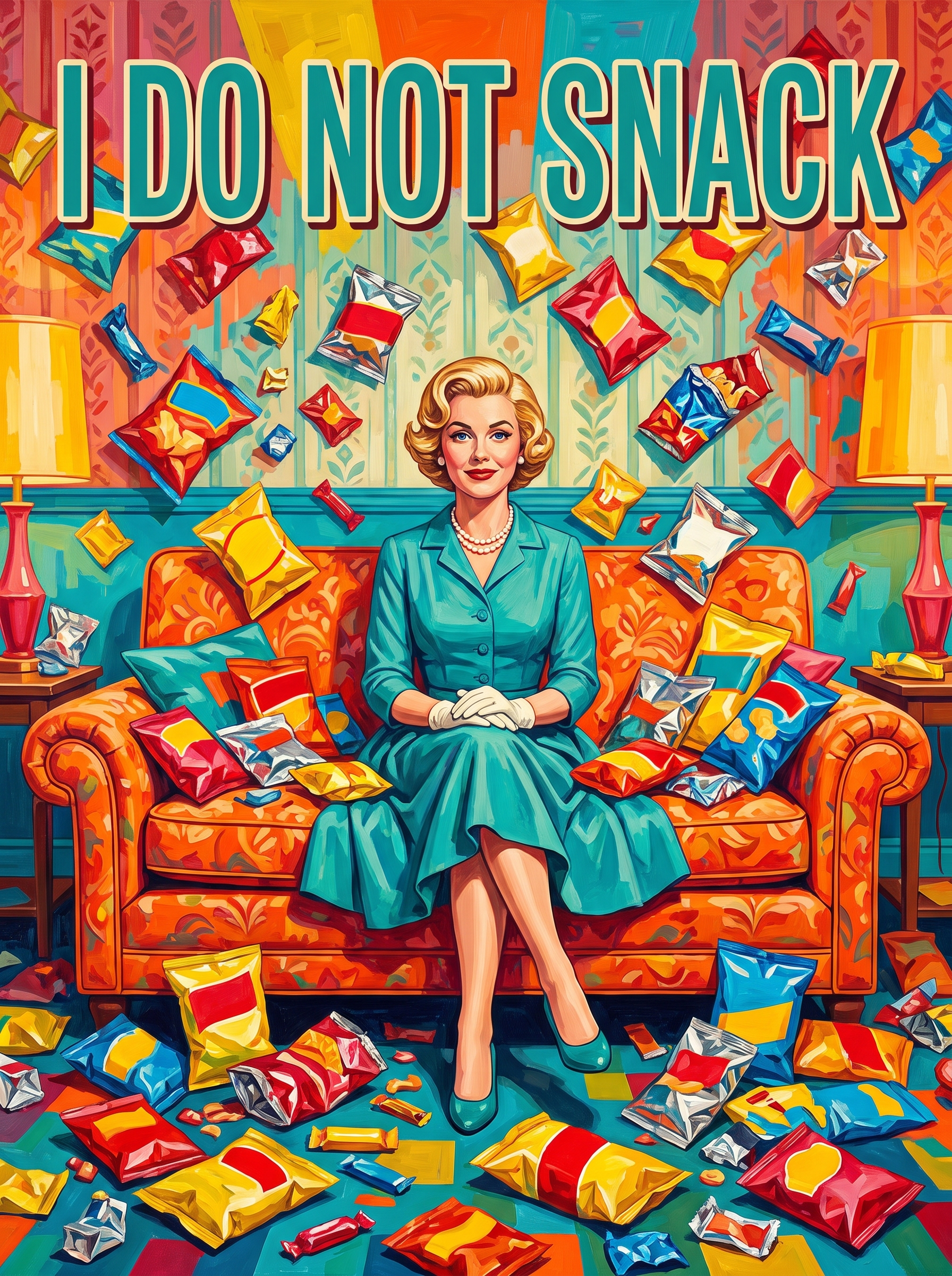 I Do Not Snack, The Crisp Sofa