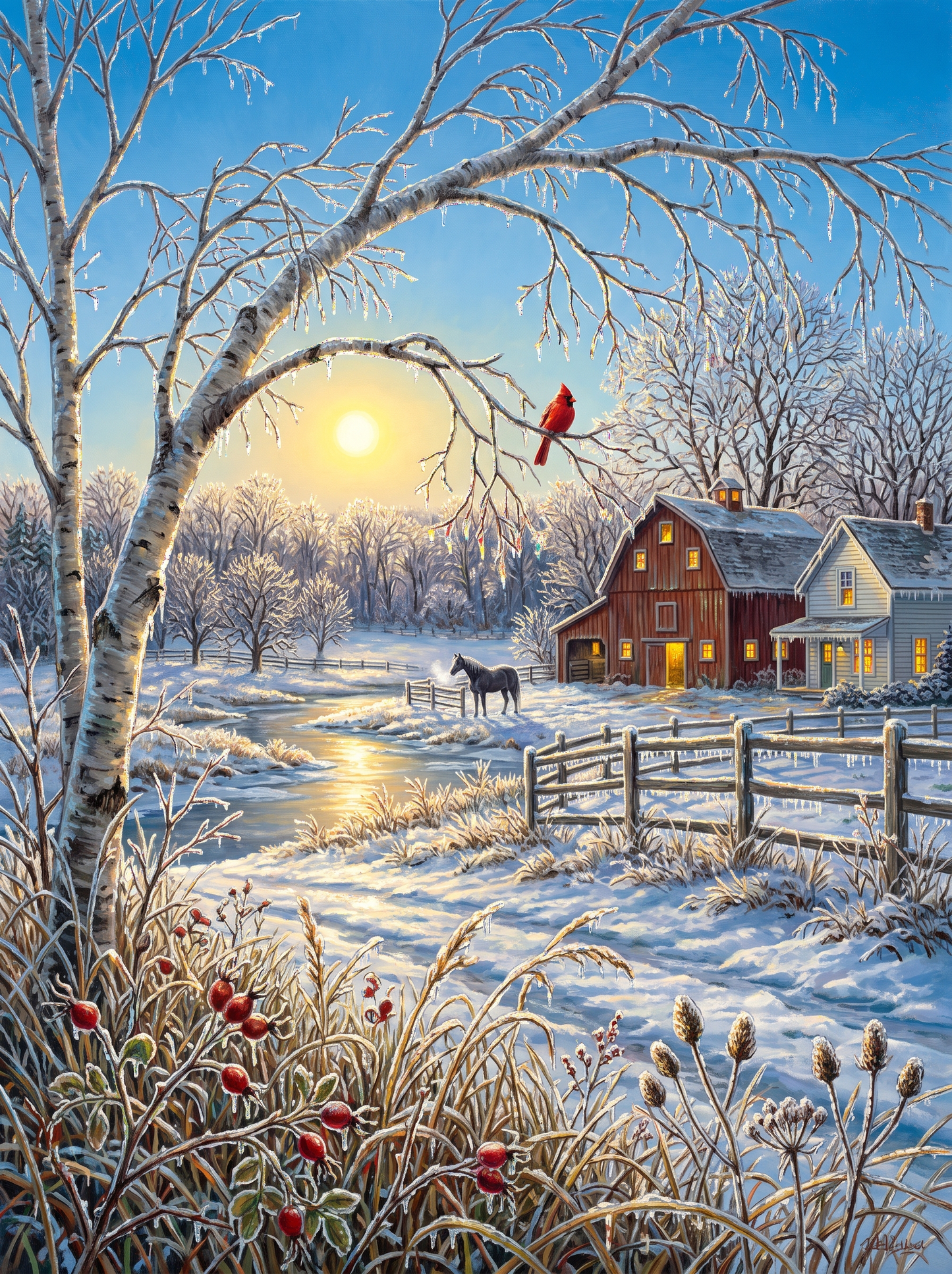 Ice Storm Morning