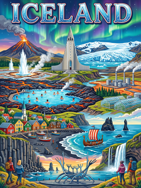 Iceland Fire and Ice