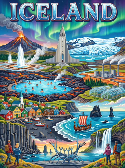 Iceland Fire and Ice