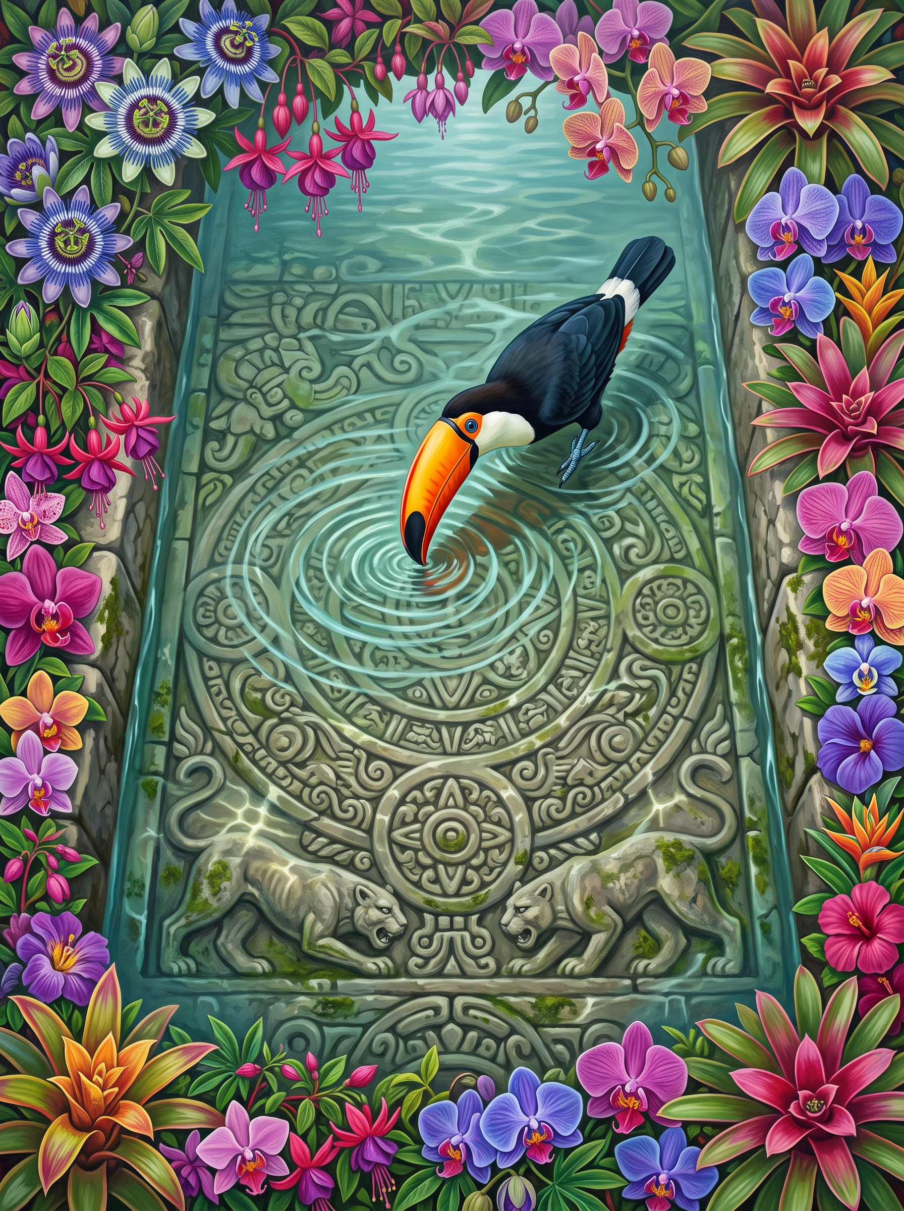 Inca Terrace Toucan