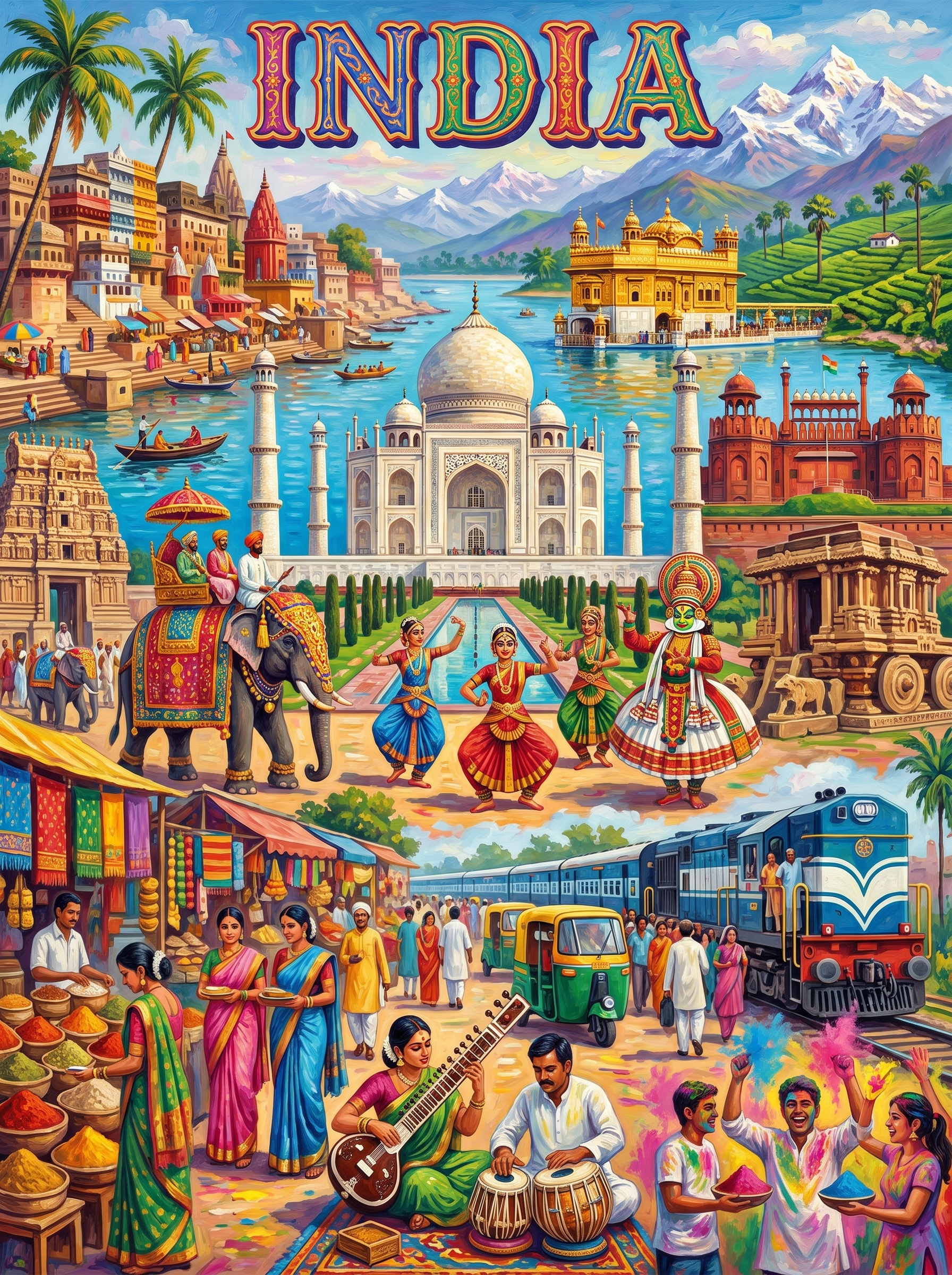 India Land of Colors