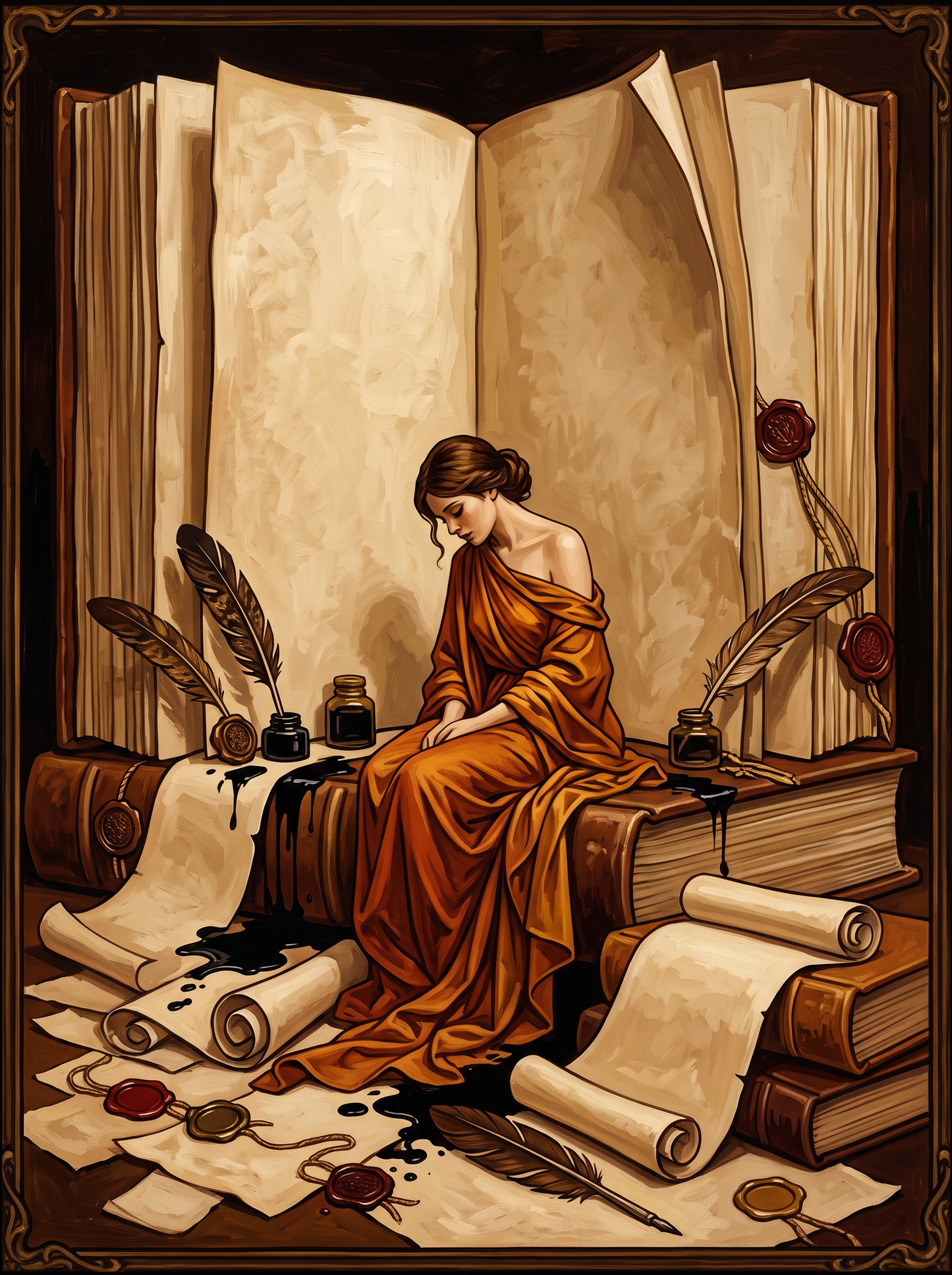 Ink And Parchment Muse