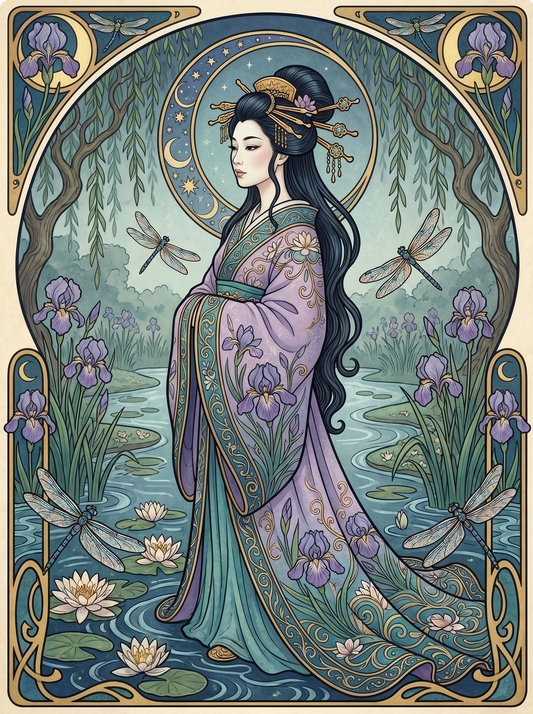Iris Dragonfly Maiden (80 Colors)