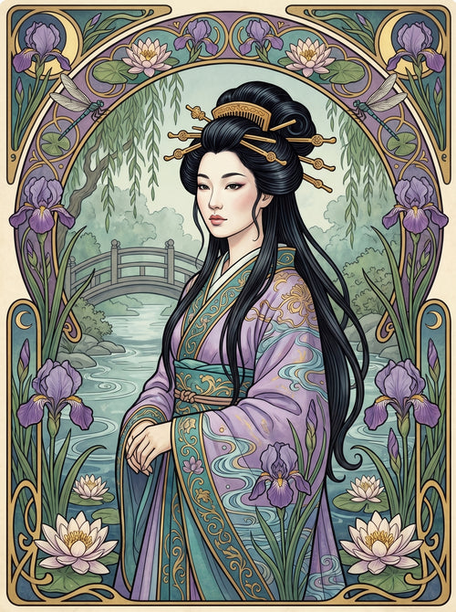 Iris Lotus Bridge Lady (80 Colors)