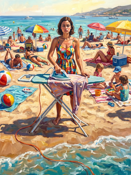 Pressed by the Sea