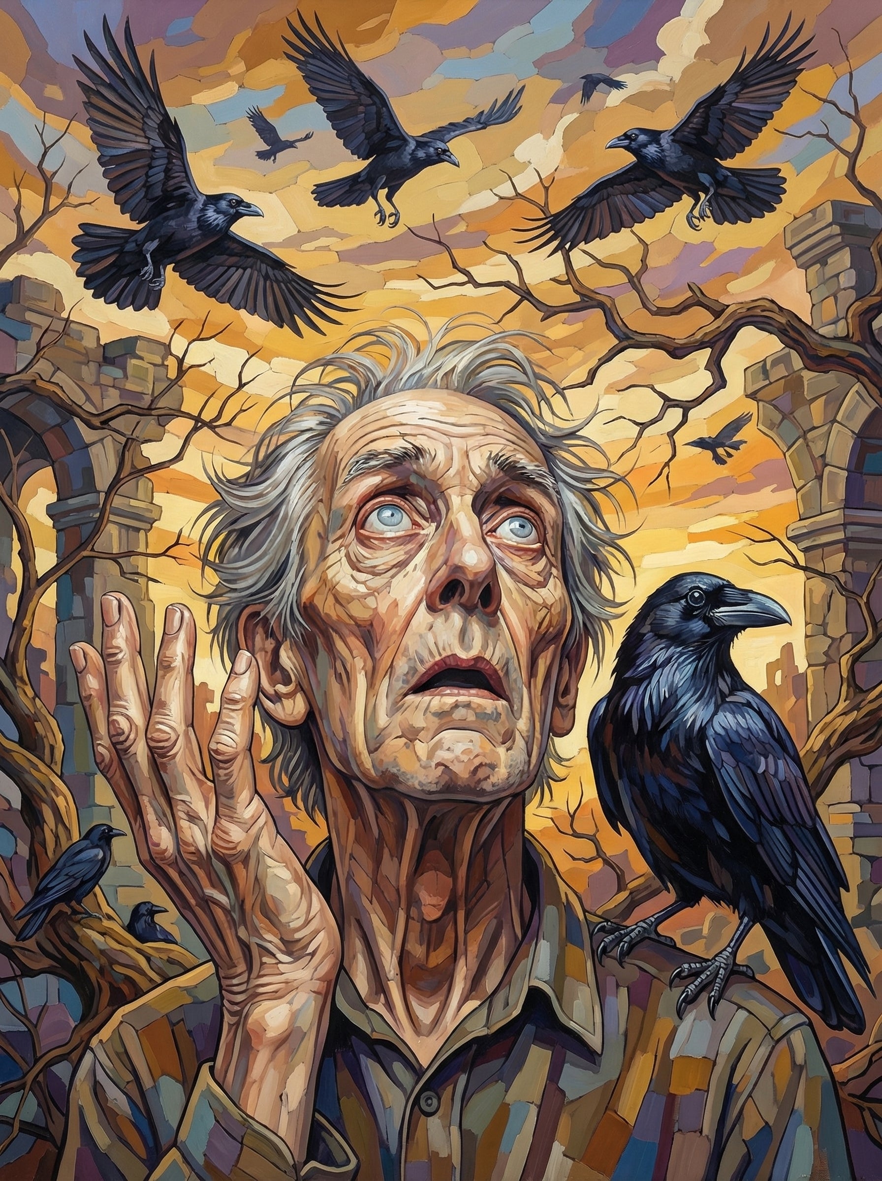 Prophecy of the Crows (Diamond Painting) Diamond Painting kit