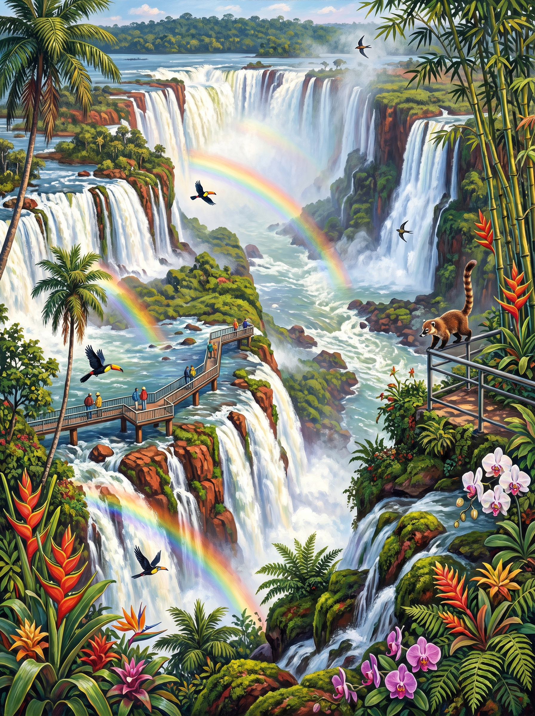 Jungle Falls Horseshoe