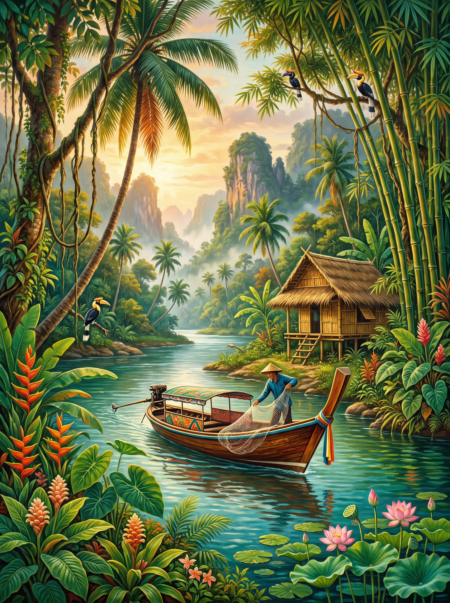 Jungle Longtail River