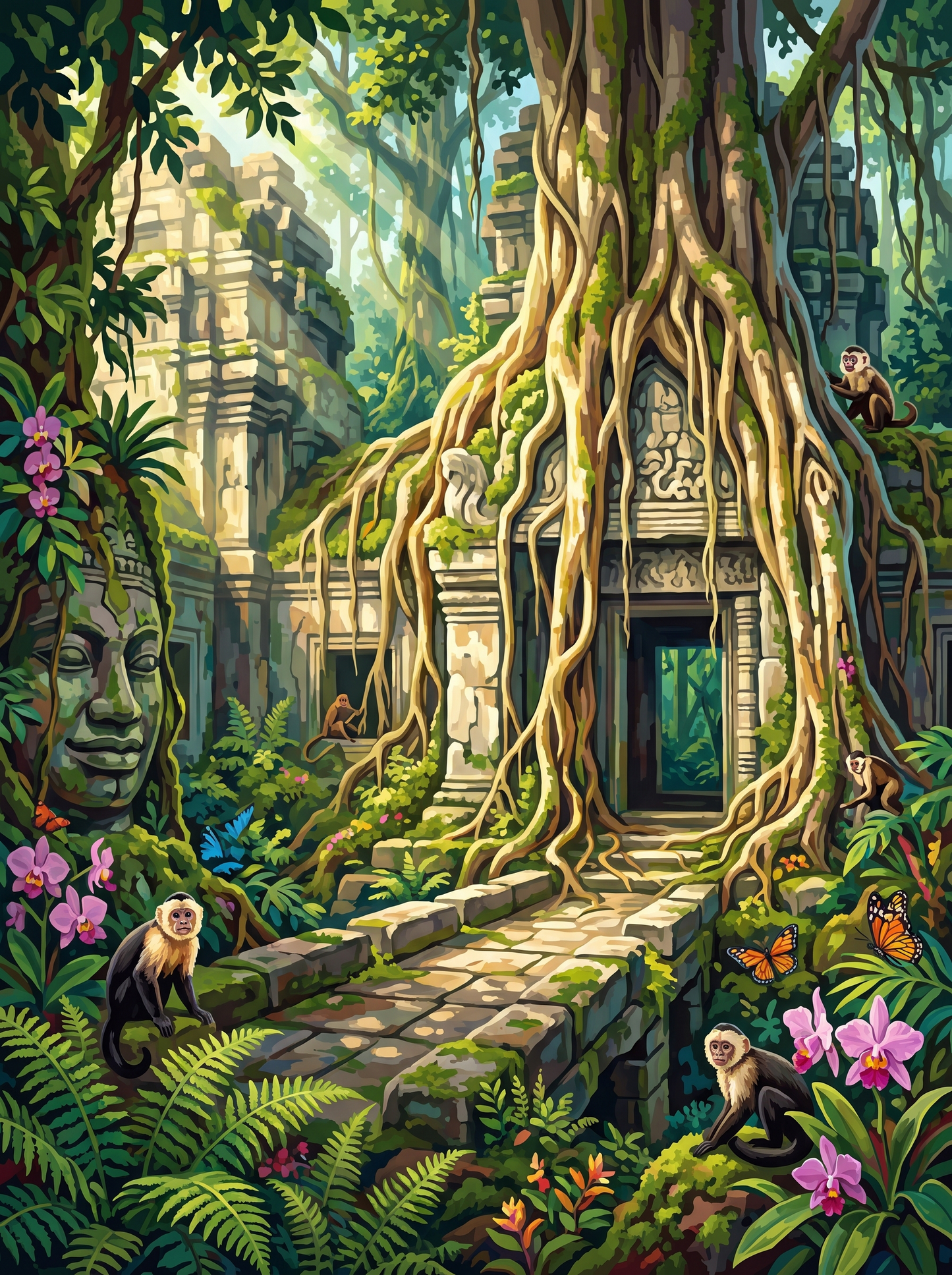 Jungle Temple Ruin