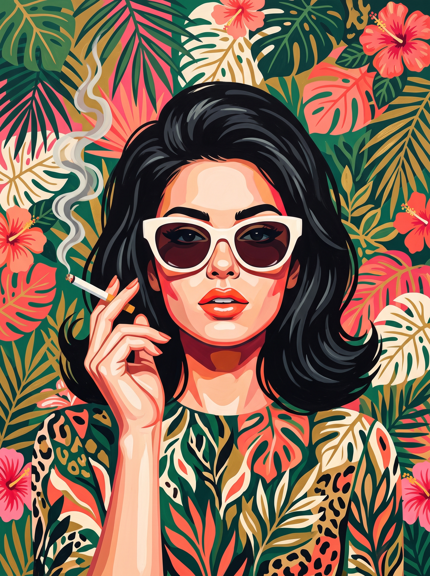 Jungle Wallpaper Glam