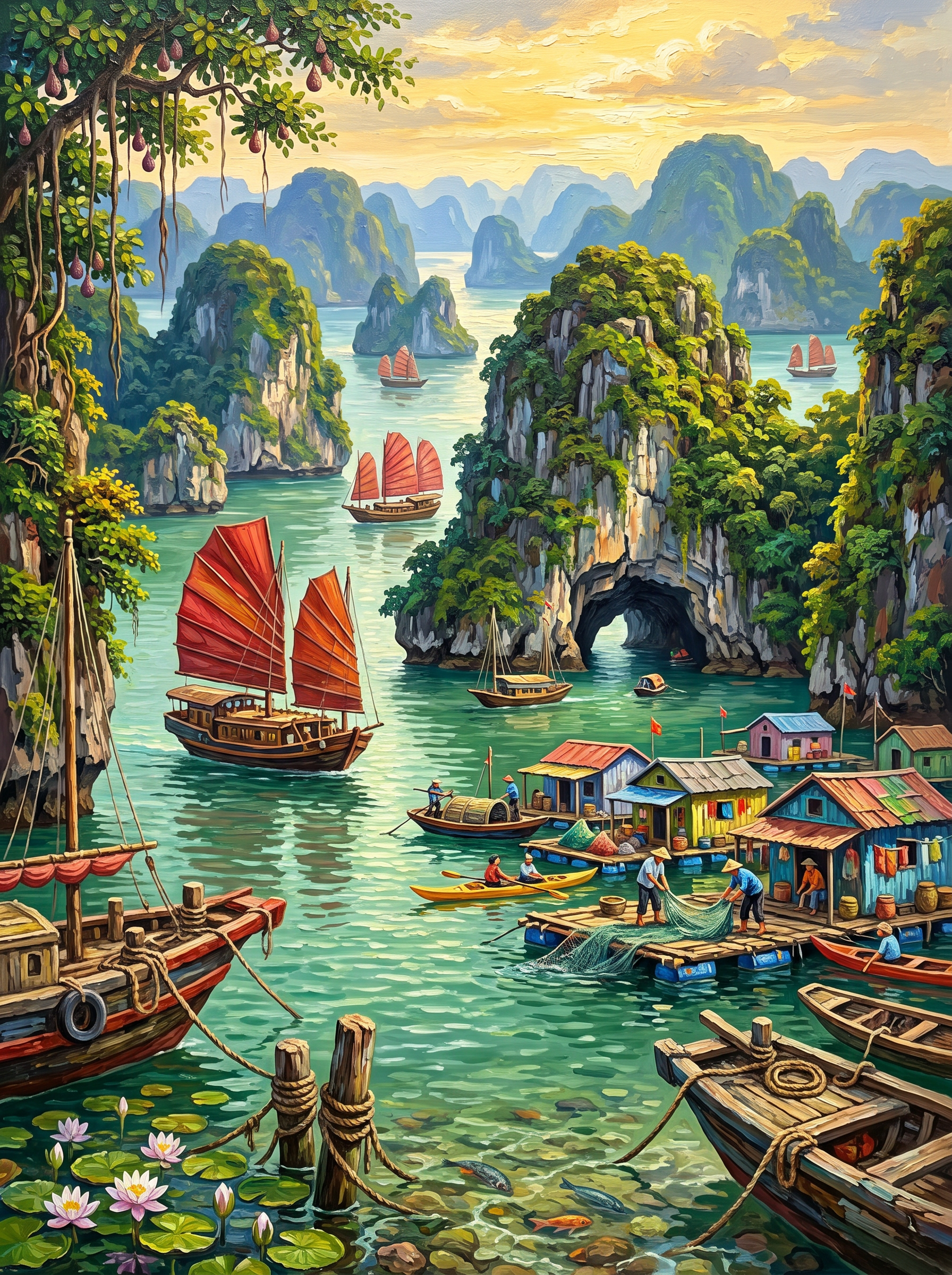 Karst Bay Junks