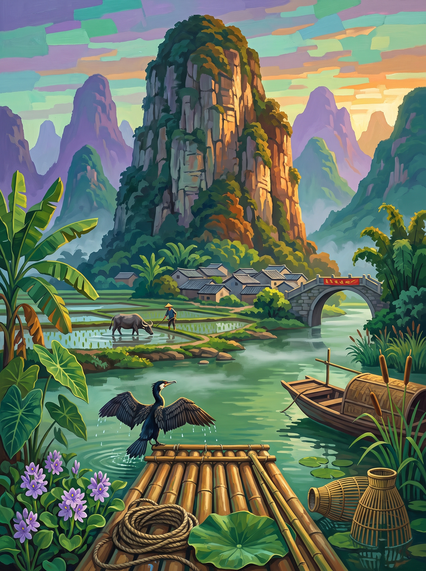 Karst Village Bridge