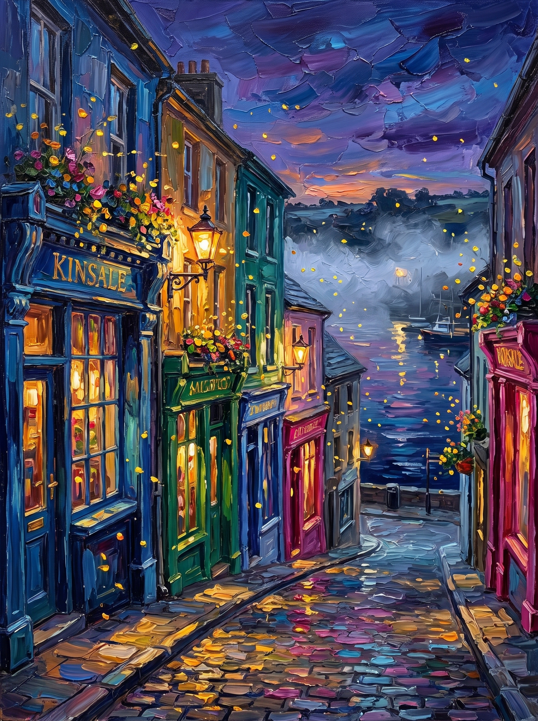 Kinsale at Blue Hour