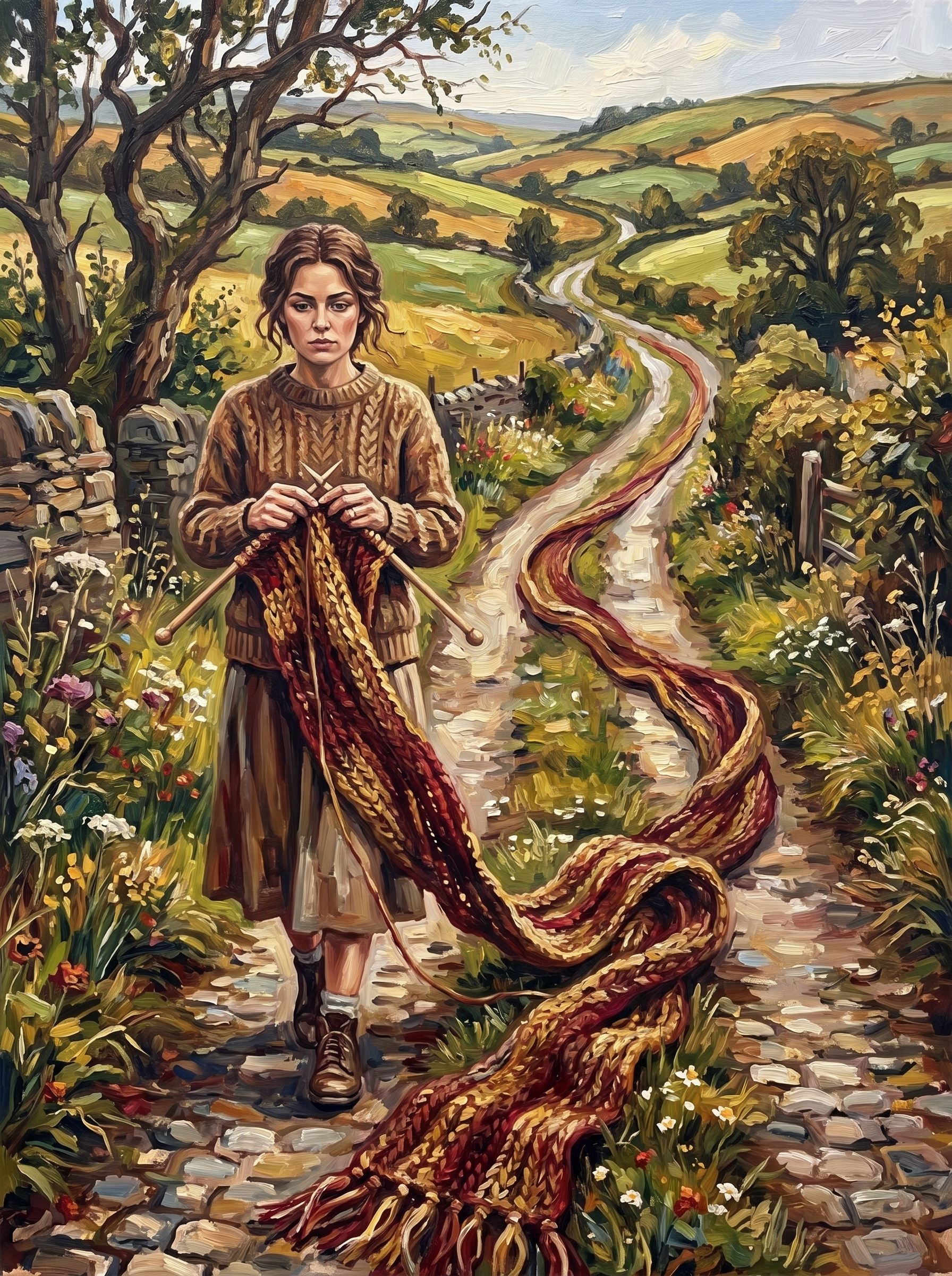 Knitting the Road Ahead