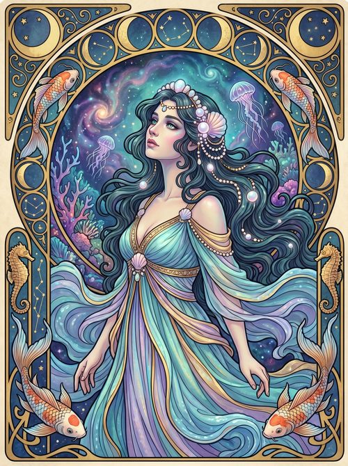Koi Seahorse Ocean Maiden (80 Colors)