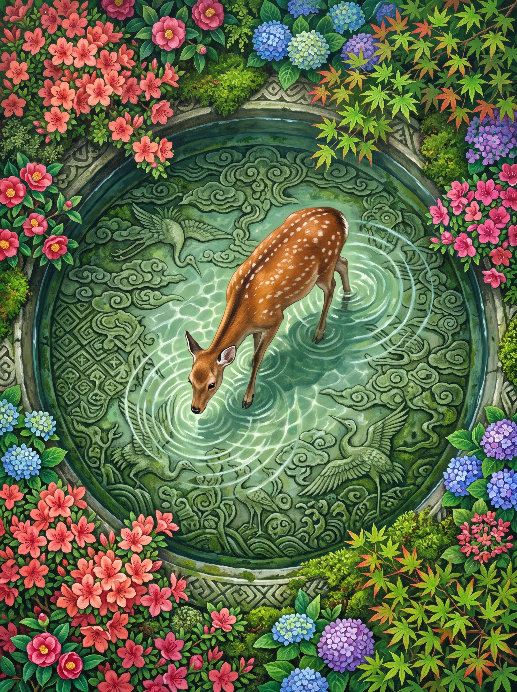 Kyoto Moss Deer