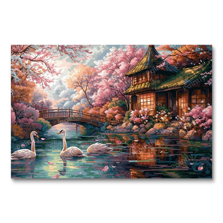 A Grandiose Japanese Dream (Diamond Painting) Diamond Painting kit
