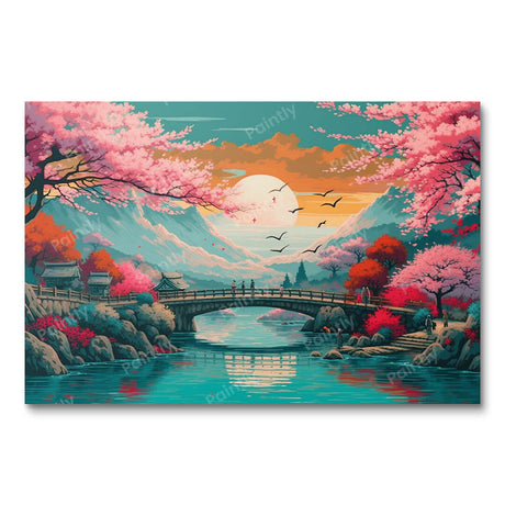 Sakura Serenity (Diamond Painting) Diamond Painting kit