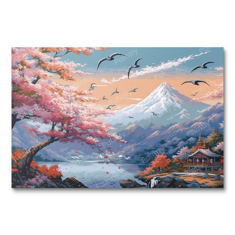 The Sakura Waltz (Diamond Painting) Diamond Painting kit