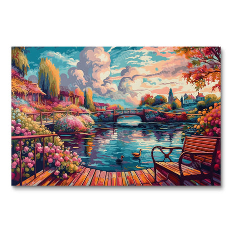 Riverside Splendor (Diamond Painting) Diamond Painting kit