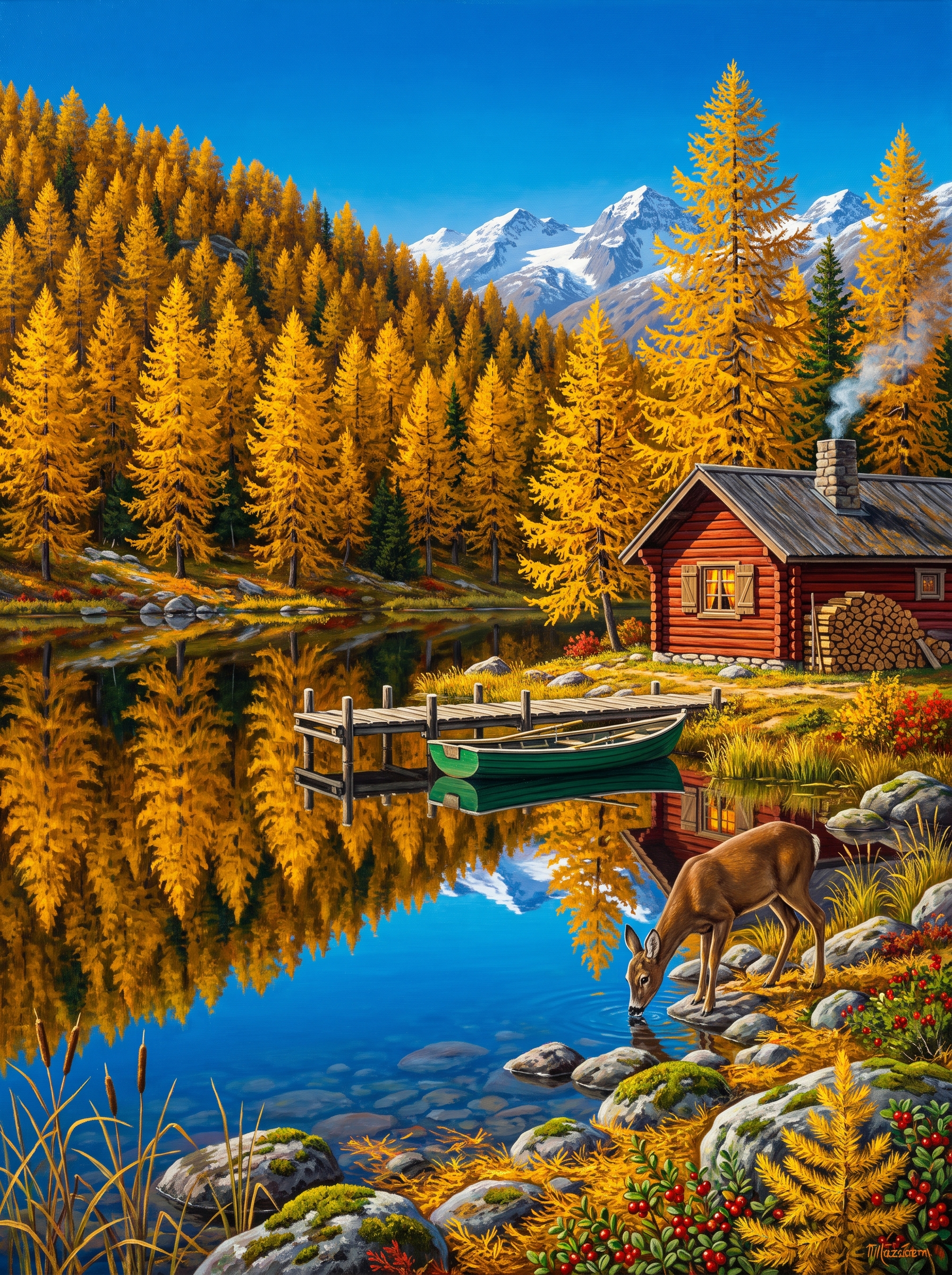 Larch Lake Autumn