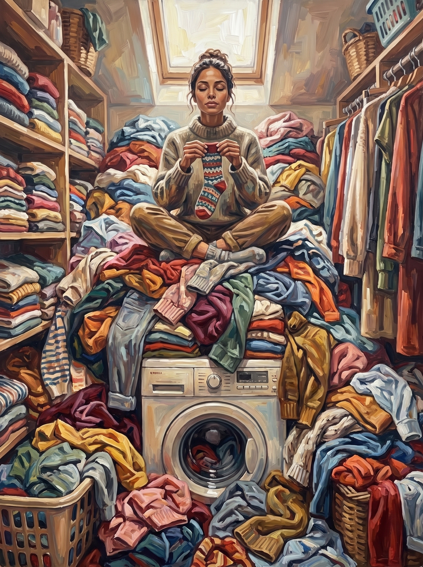 Summit of the Sock Mountain
