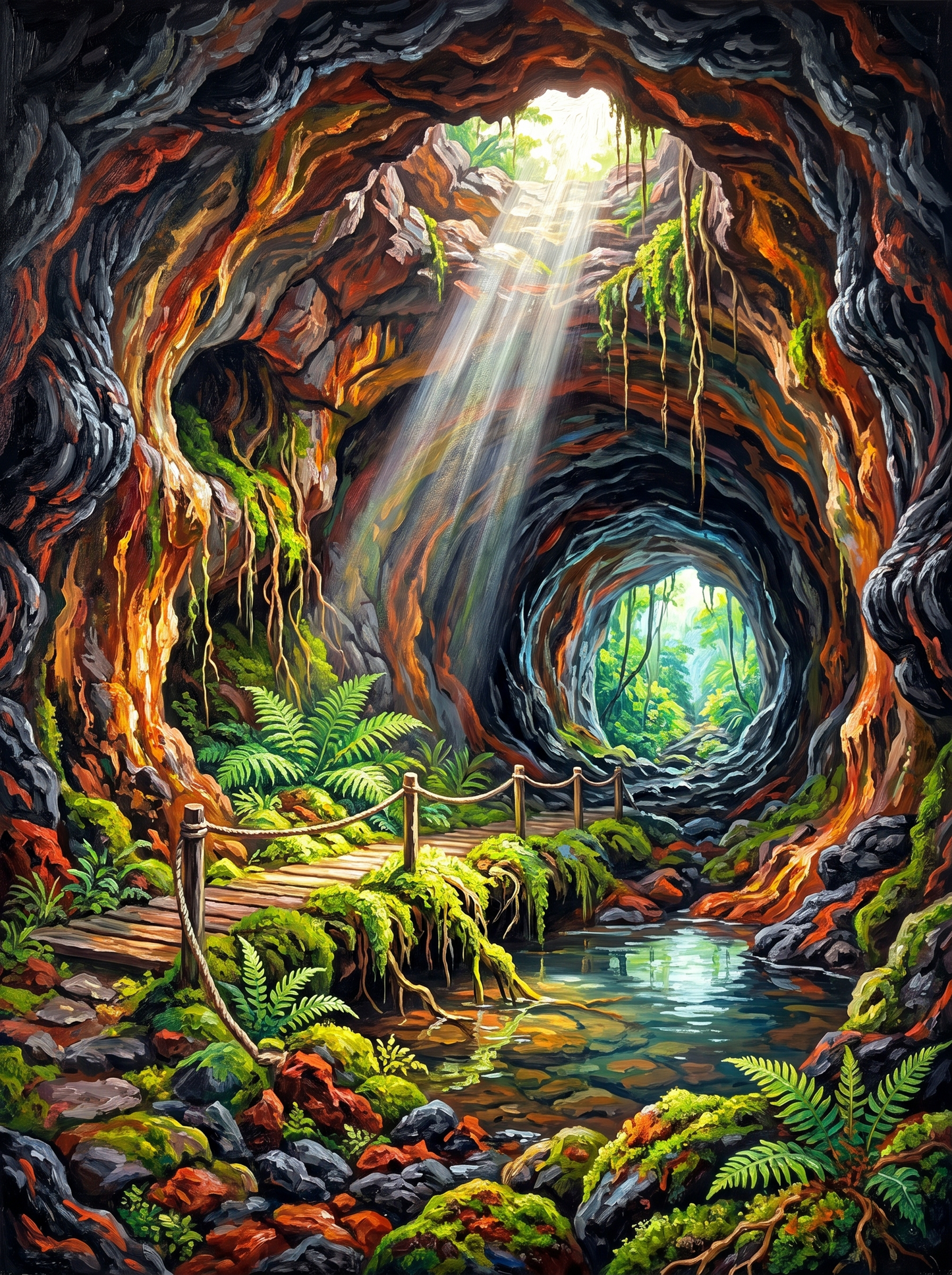 Lava Tube Skylight