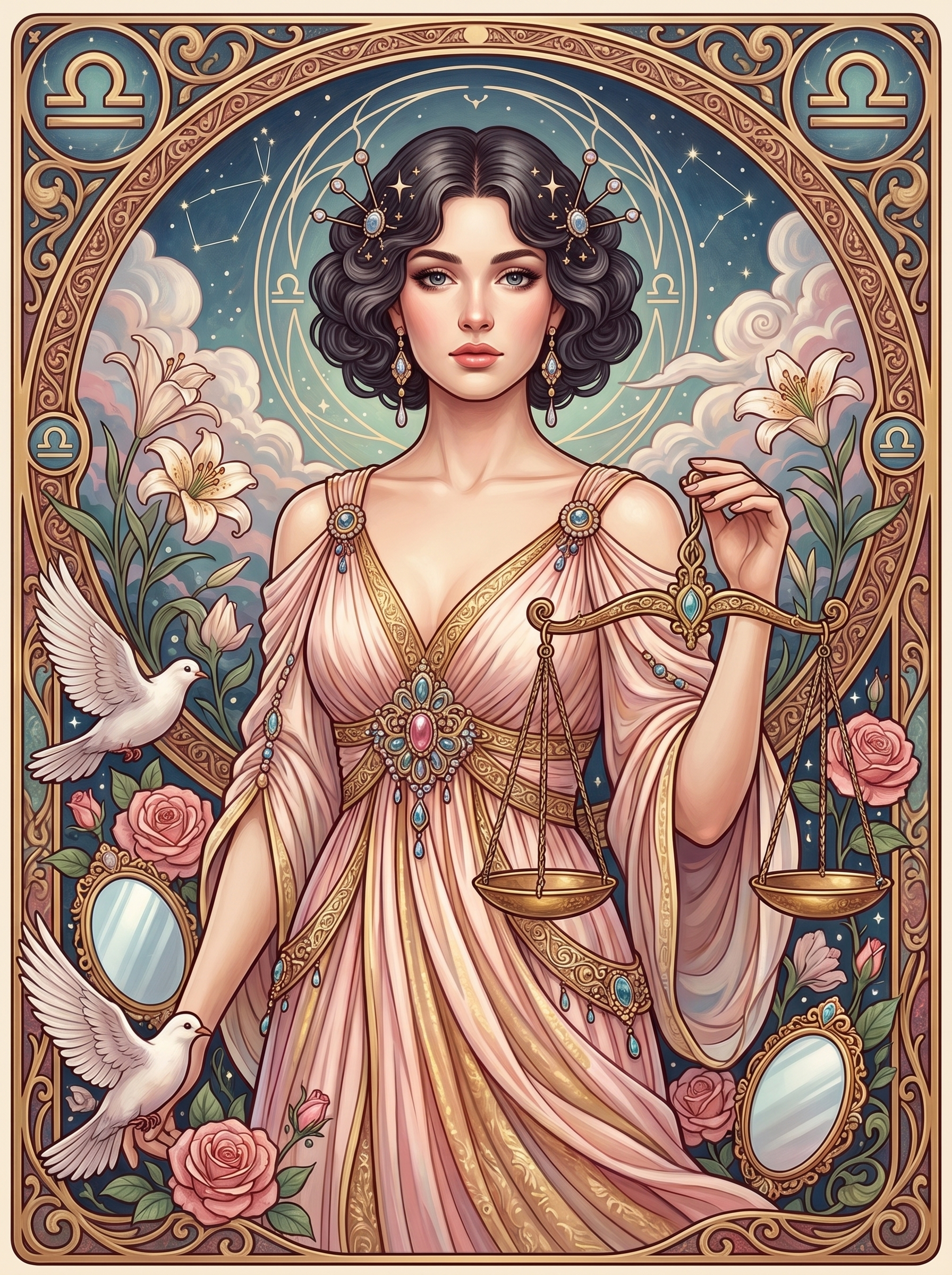 Libra Lily Dove Maiden (80 Colors)